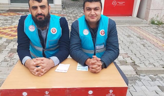 Aslanapa’da kurban bağış standı kuruldu