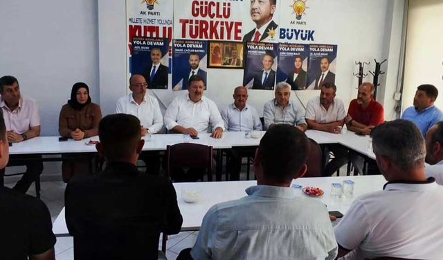 AK Parti'de 4 ilçede temayül yoklaması yapıldı