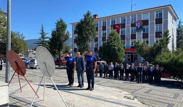 Domaniç’te 19 Eylül Gaziler Günü törenle kutlandı