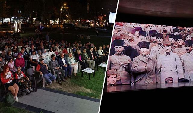 Kütahya’da "Zaferin Yolu, Ruhundaki Ateş" belgeseli yoğun ilgi gördü