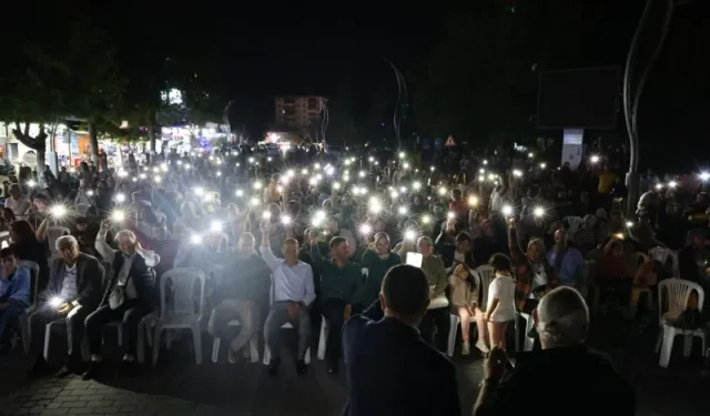 Kütahya Gediz’de vatandaşlar açık havada buluştu 