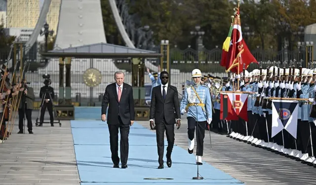 Cumhurbaşkanı Erdoğan, Senegal Cumhurbaşkanı ile görüştü