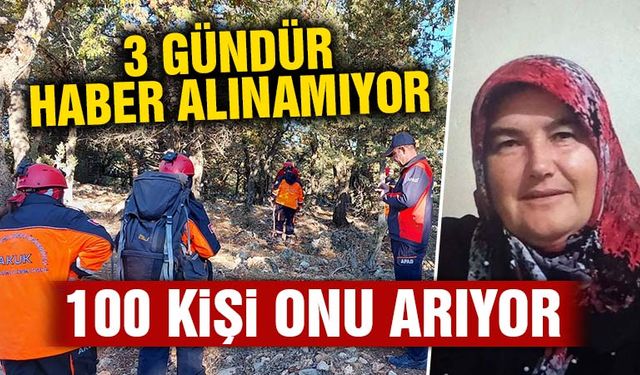 Kütahya’da 100 kişi kayıp kadını arıyor