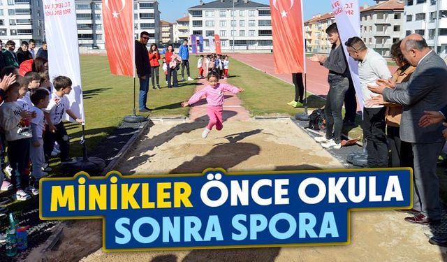 Kütahya’da minik öğrenciler sporla buluşuyor