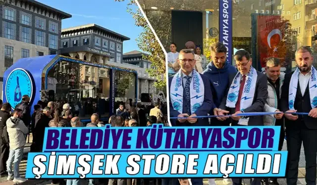 Belediye Kütahyaspor Şimşek Store kapılarını açtı