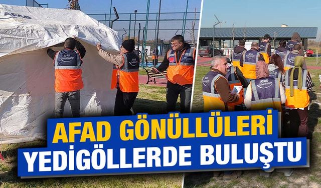 Kütahya’da AFAD Gönüllüleri buluştu