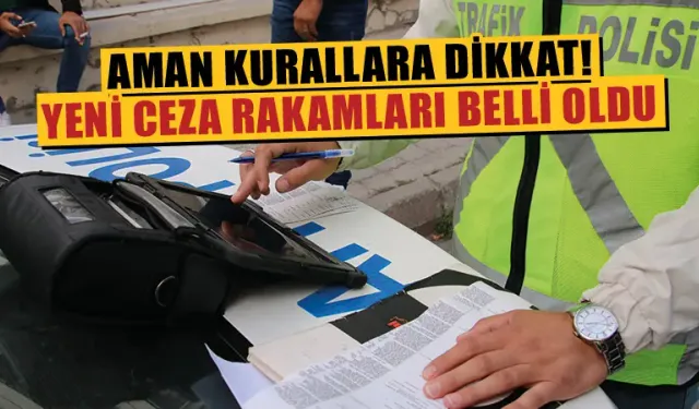 Trafik cezaları 2025 yılında ne kadar olacak?