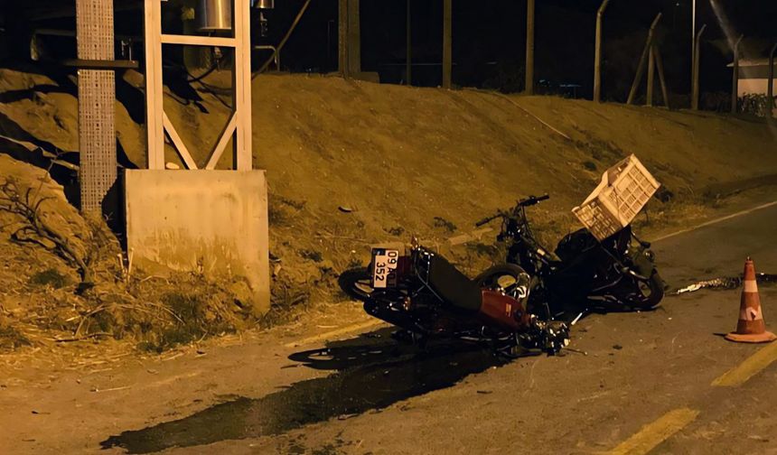 Aydın'da iki motosiklet çarpıştı: 1 ölü, 1 yaralı