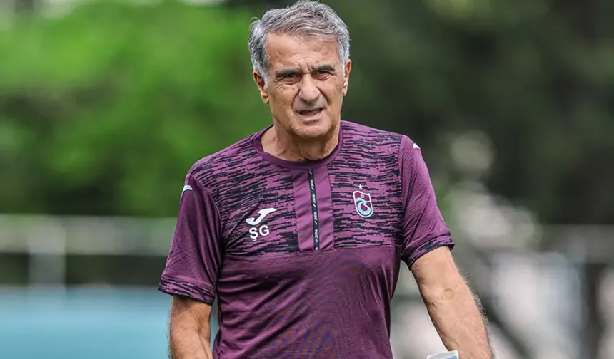 Trabzonspor Teknik Direktörü Şenol Güneş'ten açıklamalar