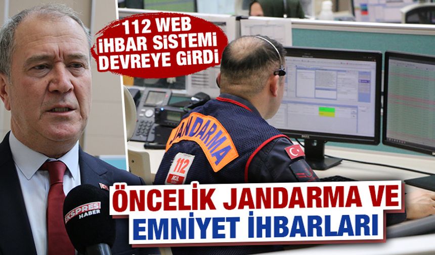 112 Web İhbar Sistemi nedir, Kütahya’da yetkili isim açıkladı