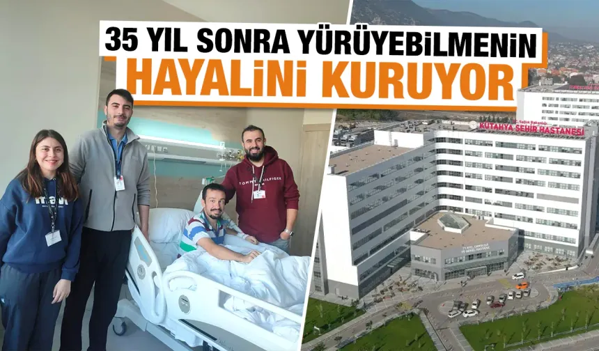 Kütahya’da 35 yıl sonra yeşeren yürüme umudu