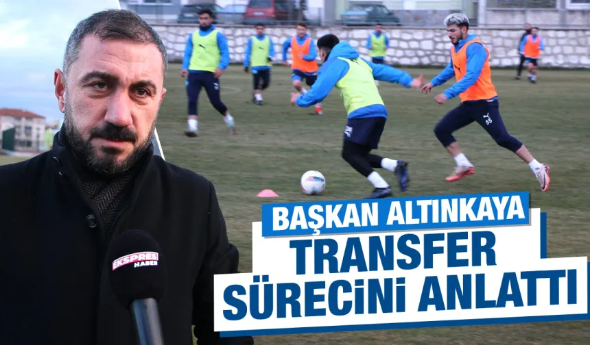 Altınkaya, Belediye Kütahyaspor’da transfer değerlendirmesi