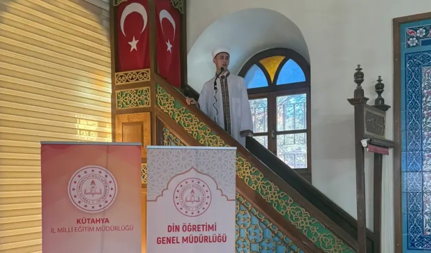 Kütahya’da genç hatipler minbere çıktı