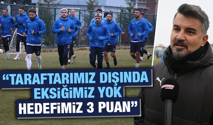 Belediye Kütahyaspor, seyircisiz maçta 3 puan peşinde