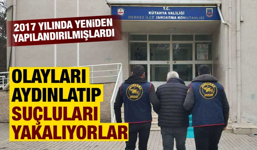 Kütahya'da bölgelerindeki suçluları yakalıyorlar