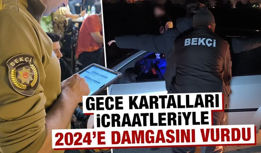 Kütahya'da Gece Kartalları 2024'e damga vurdu