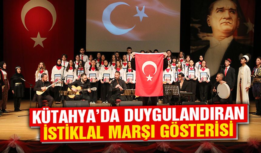 Kütahya’da lise öğrencileri duygulandırdı