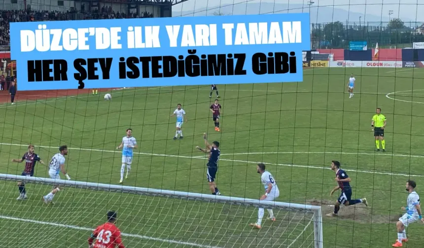 Belediye Kütahyaspor ilk yarıya önde girdi