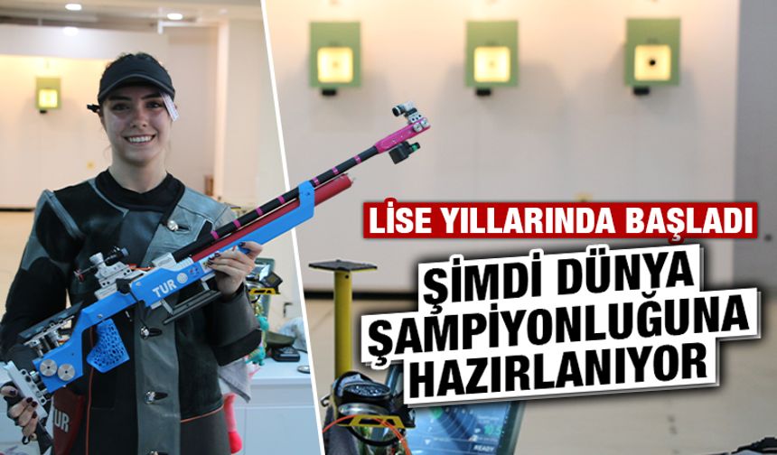 Kütahyalı Milli Atıcı dünya şampiyonasına hazırlanıyor