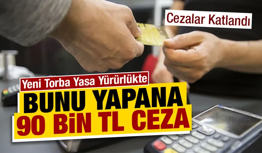 Yeni Torba Yasayla bunu yapanlara büyük ceza