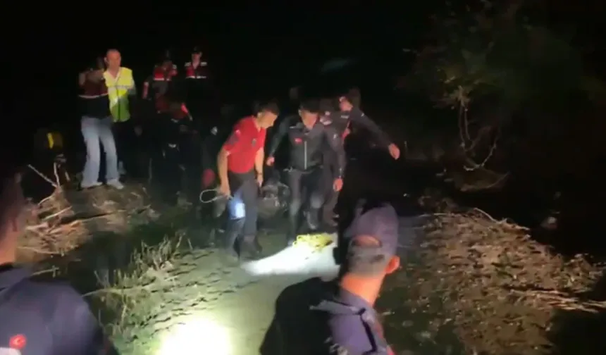 Balık tutmak için ırmağa giren genç öldü