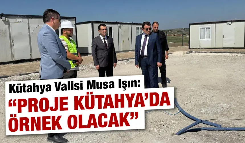 Kütahya’da doğal yaşam alanı projesi yükseliyor