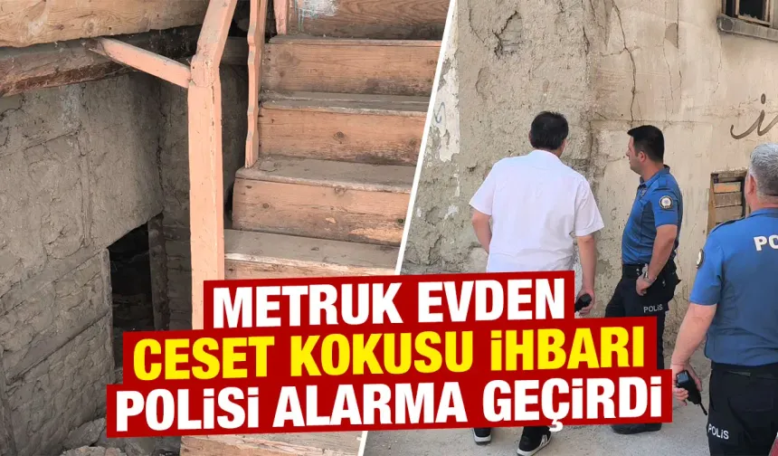 Kütahya’da kötü koku ihbarı ekipleri alarma geçirdi