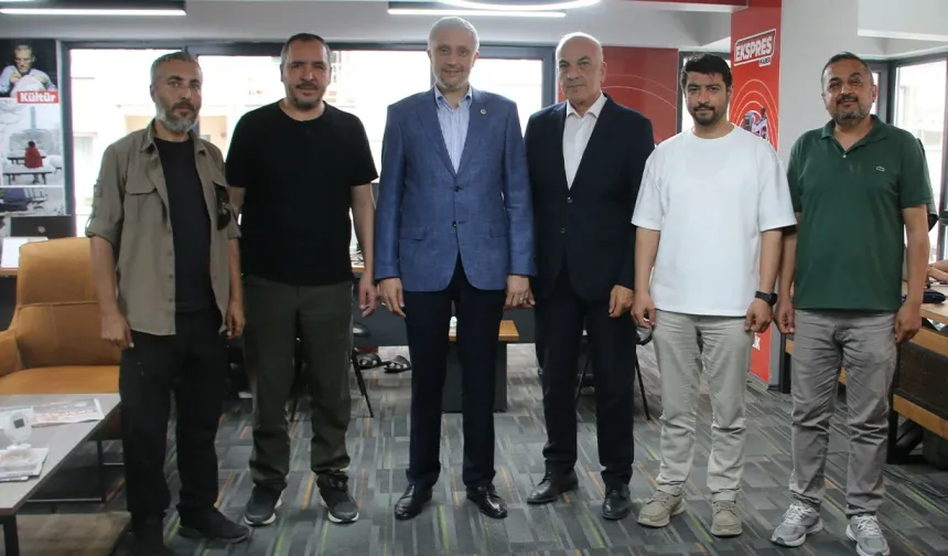 Milletvekili Biçer’den Kütahya Gazeteciler Birliği’ne ziyaret