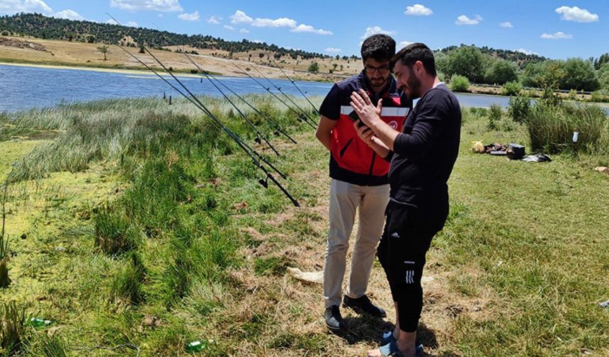 Şaphane’de amatör balıkçılık denetimlerini sıkılaştırdı