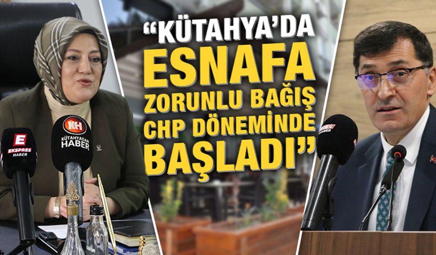 Kütahya’da esnaftan alınan zorunlu bağışa AK Parti’den tepki