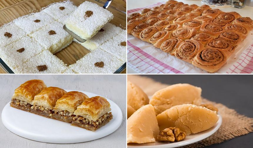 Tarifleriyle beraber Kütahya’nın meşhur tatlıları