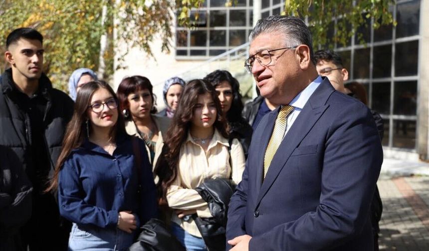 Gediz MYO öğrencileri Evliya Çelebi Yerleşkesini gezdi