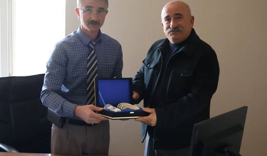 Kütahya Dumlupınar Belediyesi'nden İlçe Tarım Müdürüne ziyaret