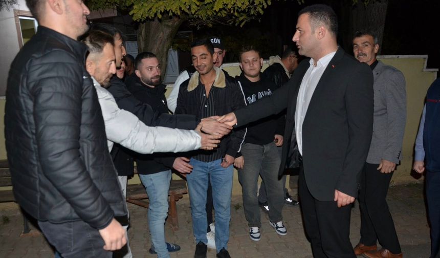 Kütahya Emet Kaymakamı çiftçilerle bir araya geldi