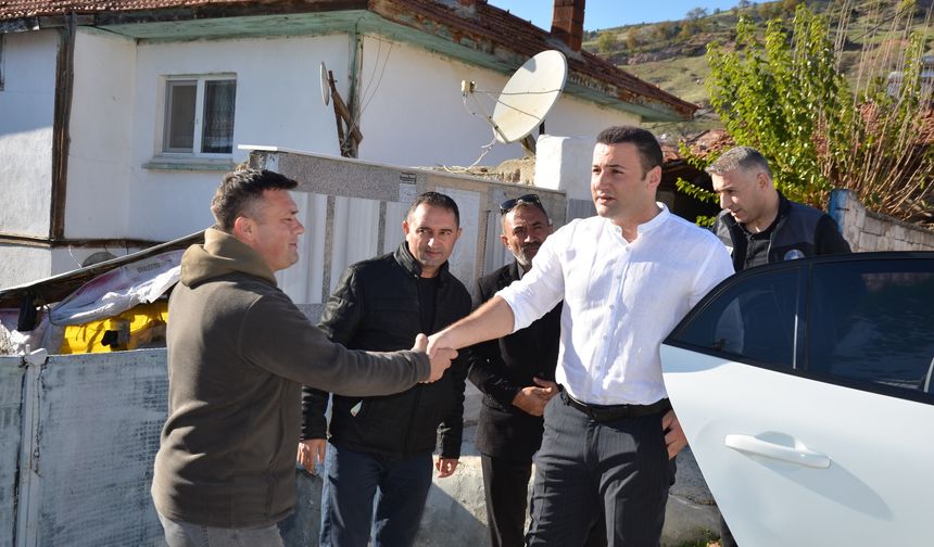 Kütahya Emet’te Samrık ve Umutlu köylerine ziyaret