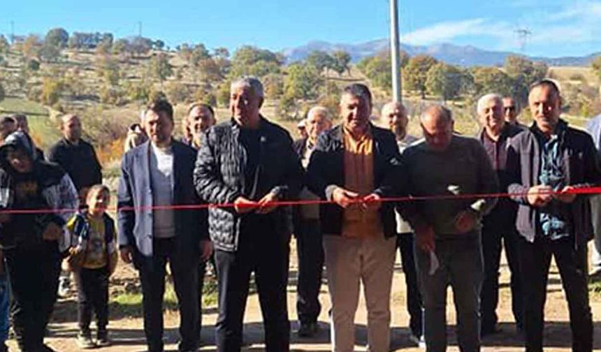 Kütahya Gediz’de çelik palet işyeri açıldı