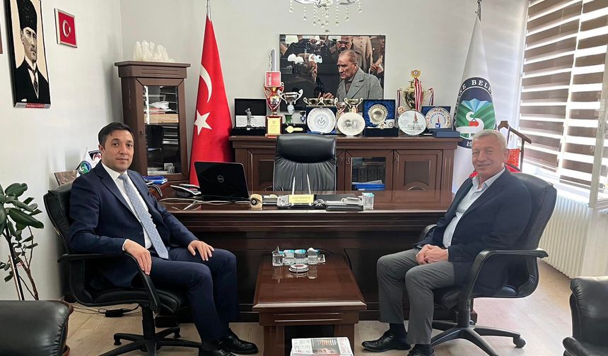 Kütahya Şaphane kaymakamı Davut Boztaş’tan iade-i ziyaret