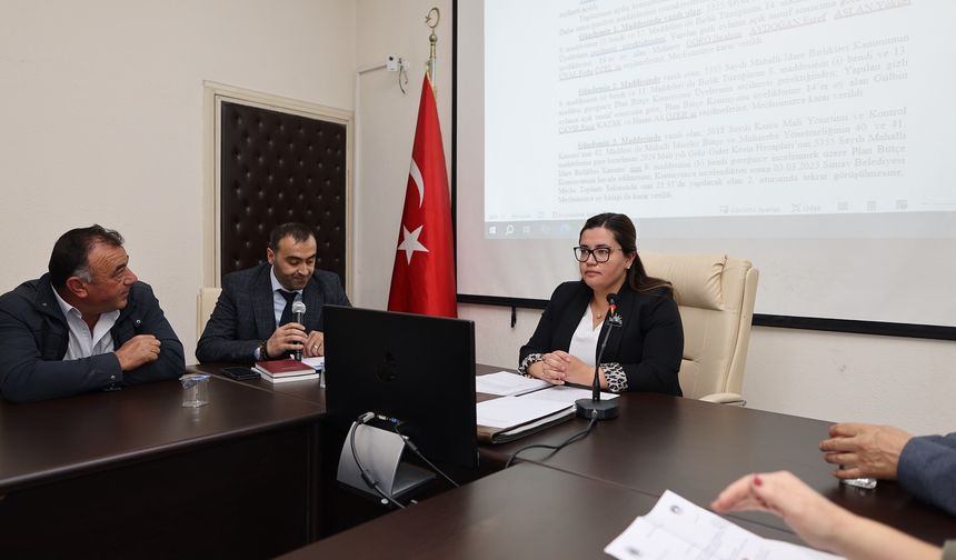 Kütahya Simav belediyesi kasım ayı meclis toplantısı yapıldı