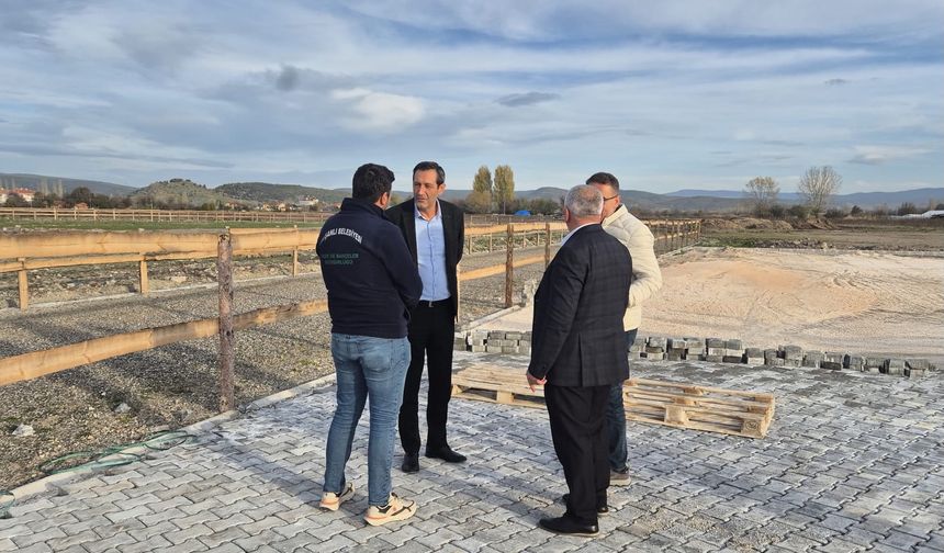 Kütahya Tavşanlı’da Rahvan at yarışları için hazırlıklar