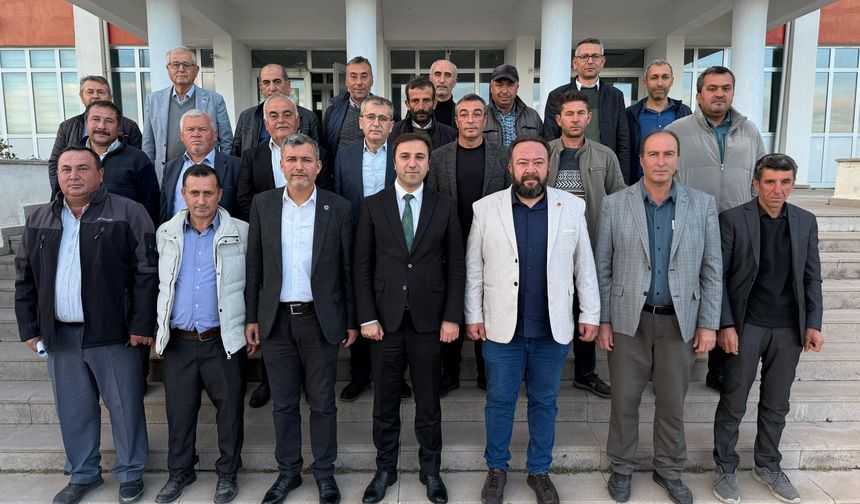 Kütahya'da Köylere Hizmet Birliği 2025 meclisi toplandı