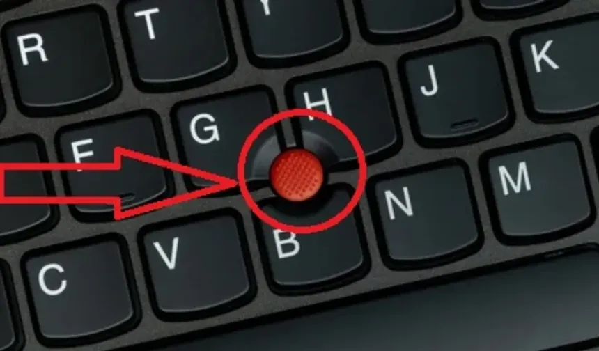 Klavyedeki kırmızı nokta ne anlama geliyor?