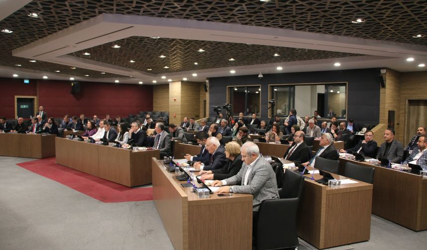 Kütahya Belediye Meclisi toplantısı gerçekleştirildi