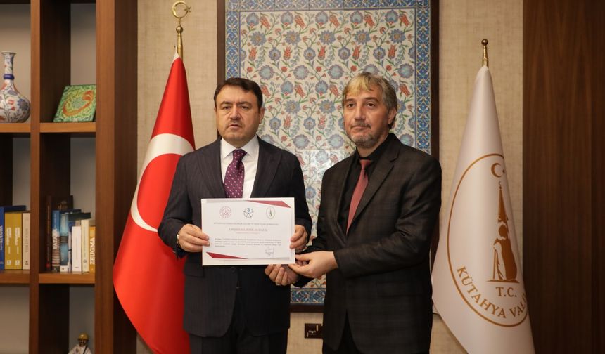 Kütahya Çamlıca Ortaokulu erişilebilirlik belgesi aldı