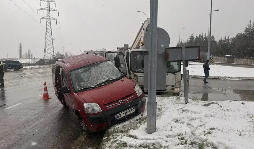 Kütahya Domaniç’te aynı bölgede iki ayrı kaza