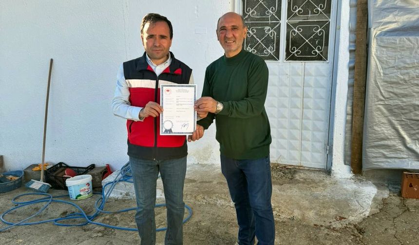 Kütahya Simav’da yeni yumurta üretim tesisi ziyaret edildi