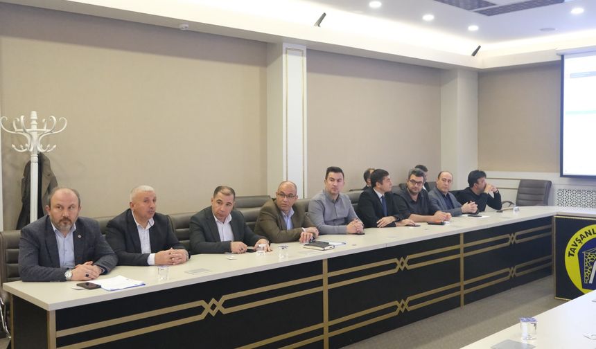 Kütahya Tavşanlı’da galericiler sitesi toplantısı yapıldı