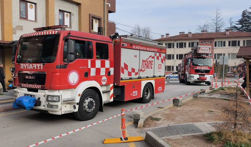 Kütahya’da hastanede yangın tatbikatı