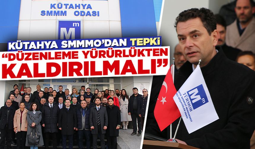 Kütahya’da mali müşavirlerden düzenleme tepkisi