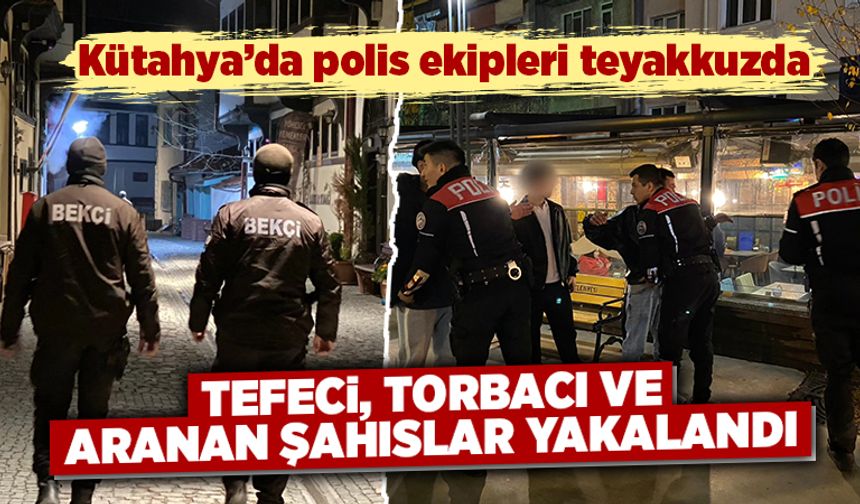 Kütahya’da son iki haftanın “asayiş” bilançosu açıklandı