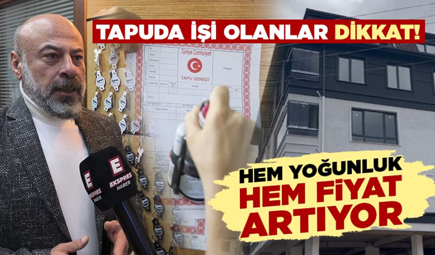 Kütahya’da tapuda işi olanlar dikkat, son günlere kalmayın